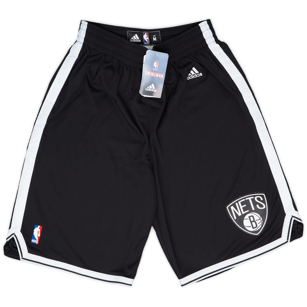 2012-14 Brooklyn Nets adidas Swingman Away Shorts (M)