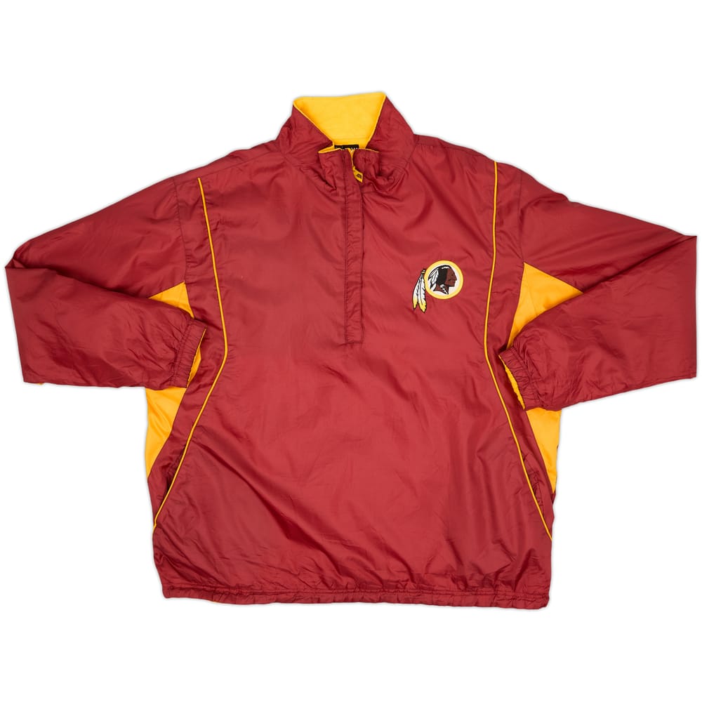 2010 Washington Redskins NFL 1/2 Zip Reversible Fleece Jacket - 8/10 - (XL)