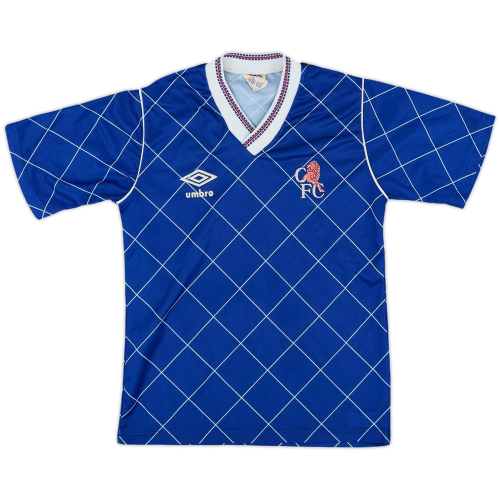 1987-89 Chelsea Home Shirt - 7/10 - (S.Boys)