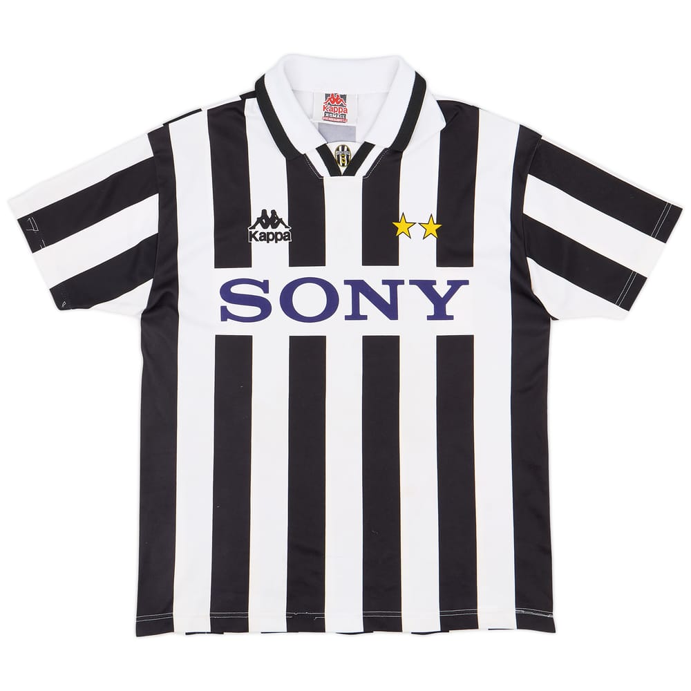 1995-97 Juventus Basic Home Shirt - 6/10 - (XS)