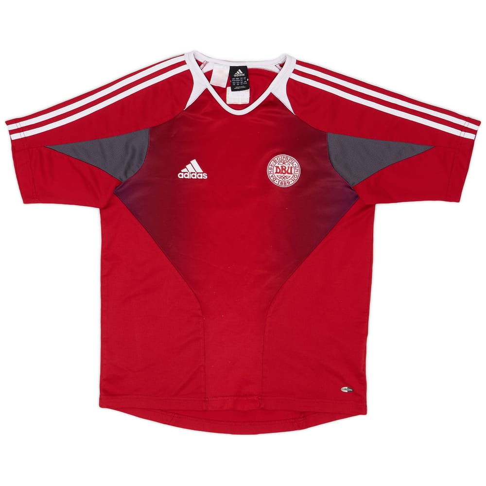 2004-05 Denmark adidas Training Shirt - 6/10 - (XL.Boys)
