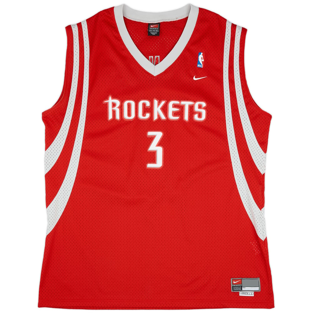 2003-04 Houston Rockets Francis #3 Nike Swingman Away Jersey (Excellent) XXL