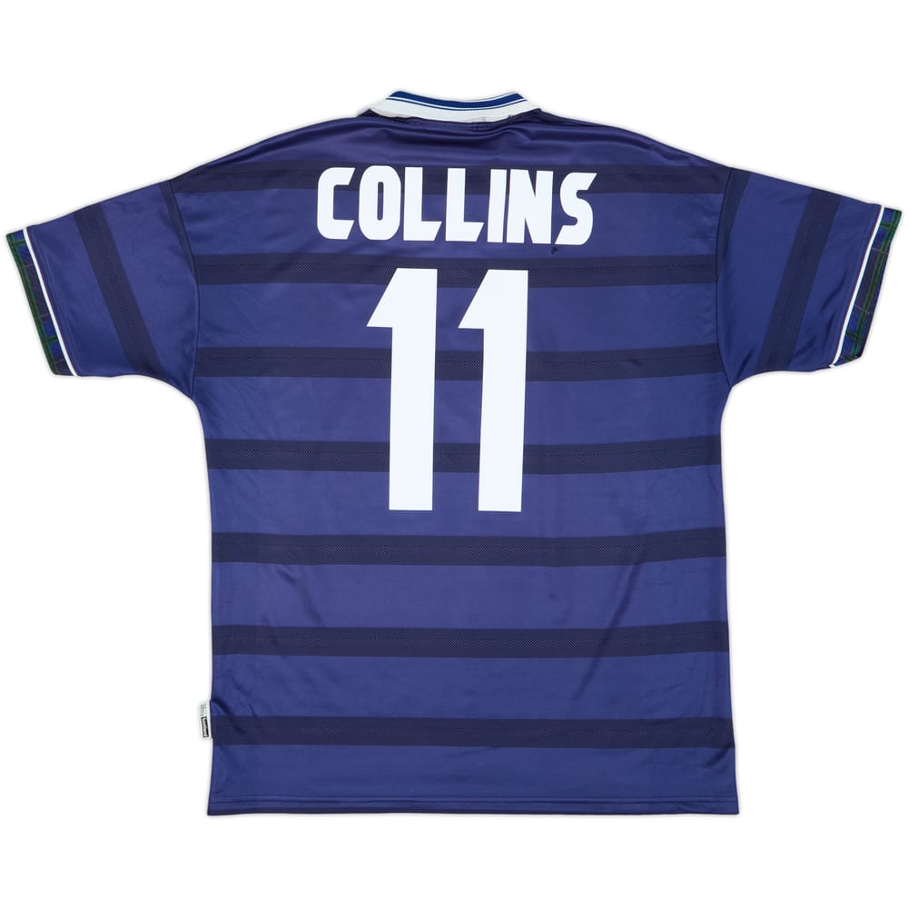 1998-00 Scotland Home Shirt Collins #11 - 6/10 - (L)