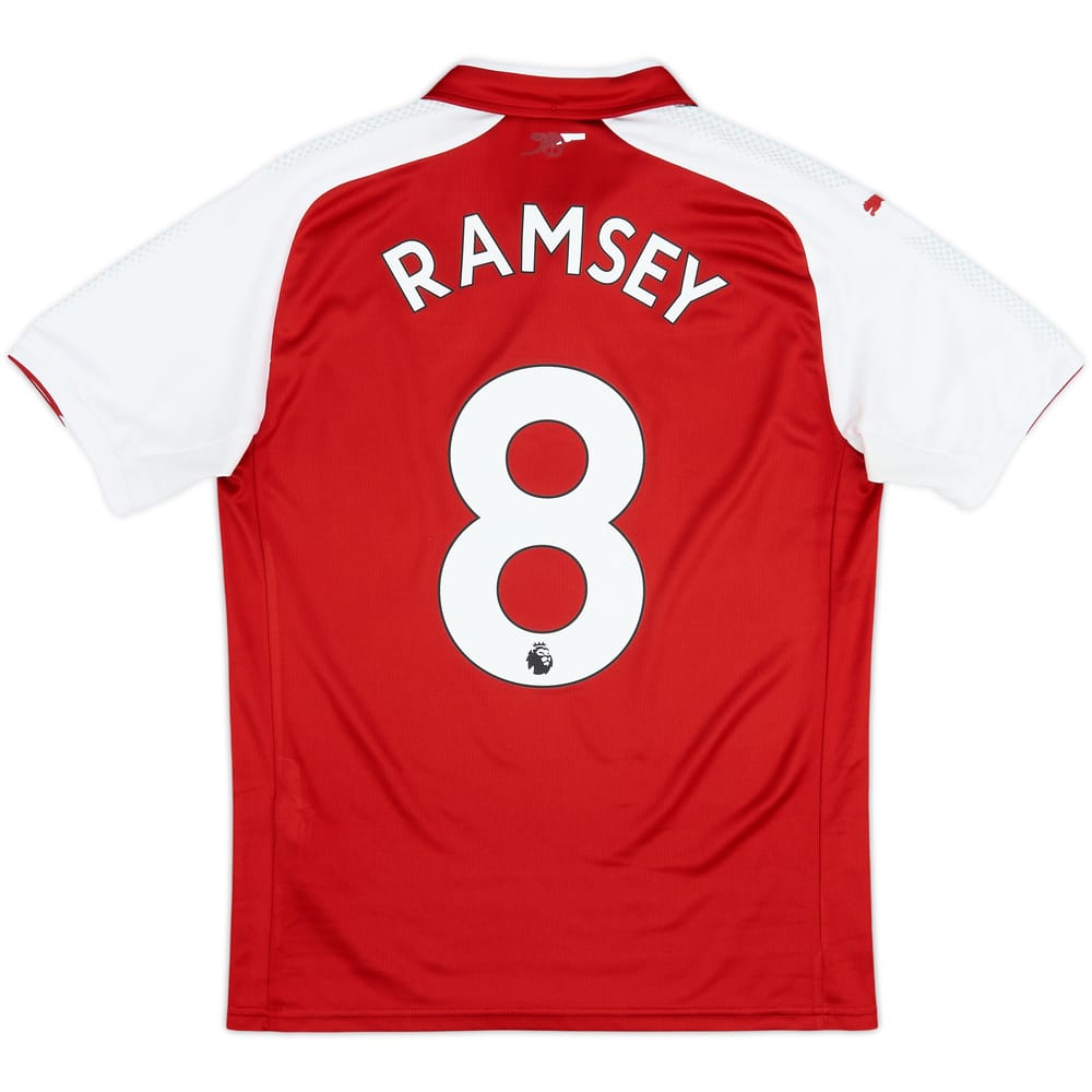2017-18 Arsenal Home Shirt Ramsey #8 - 5/10 - (S)