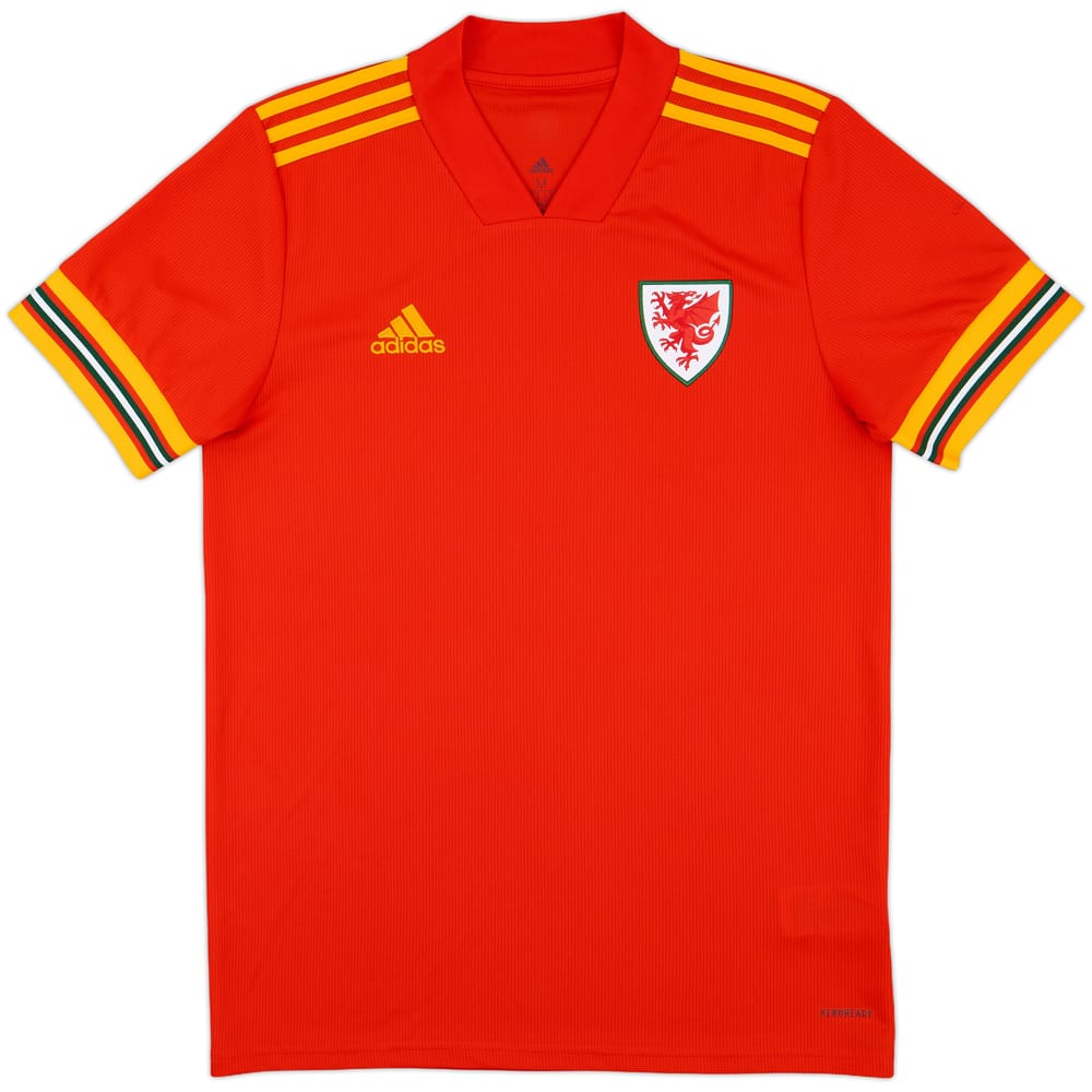 2020-21 Wales Home Shirt - 10/10 - (M)