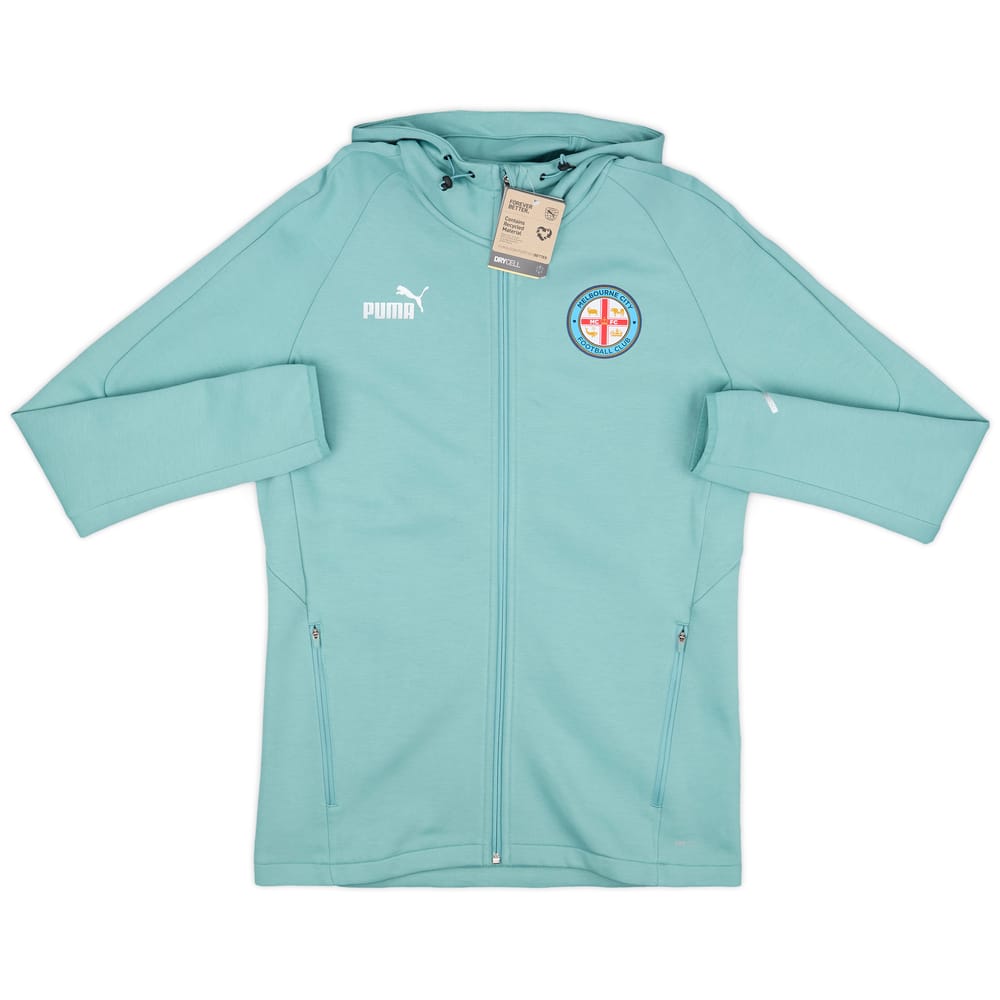 2023-24 Melbourne City Puma Casual Hooded Jacket