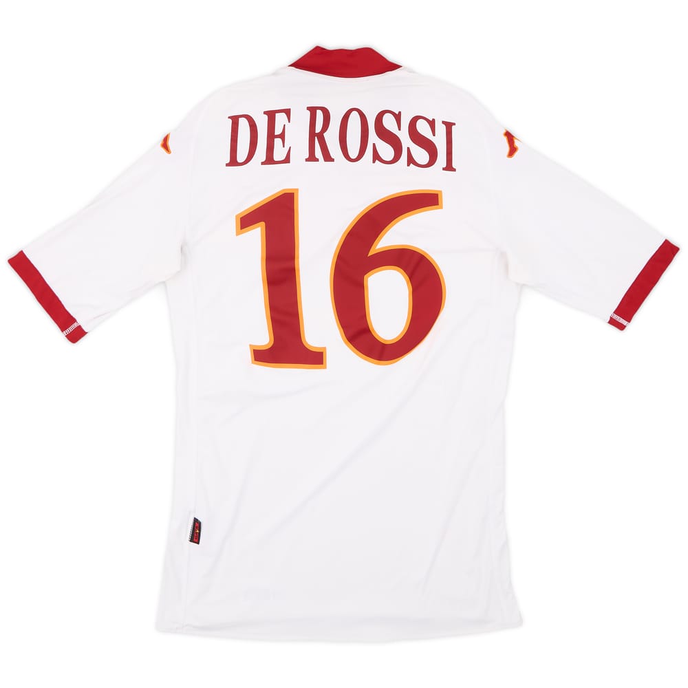 2009-10 Roma Away Shirt De Rossi #16 - 6/10 - (S)
