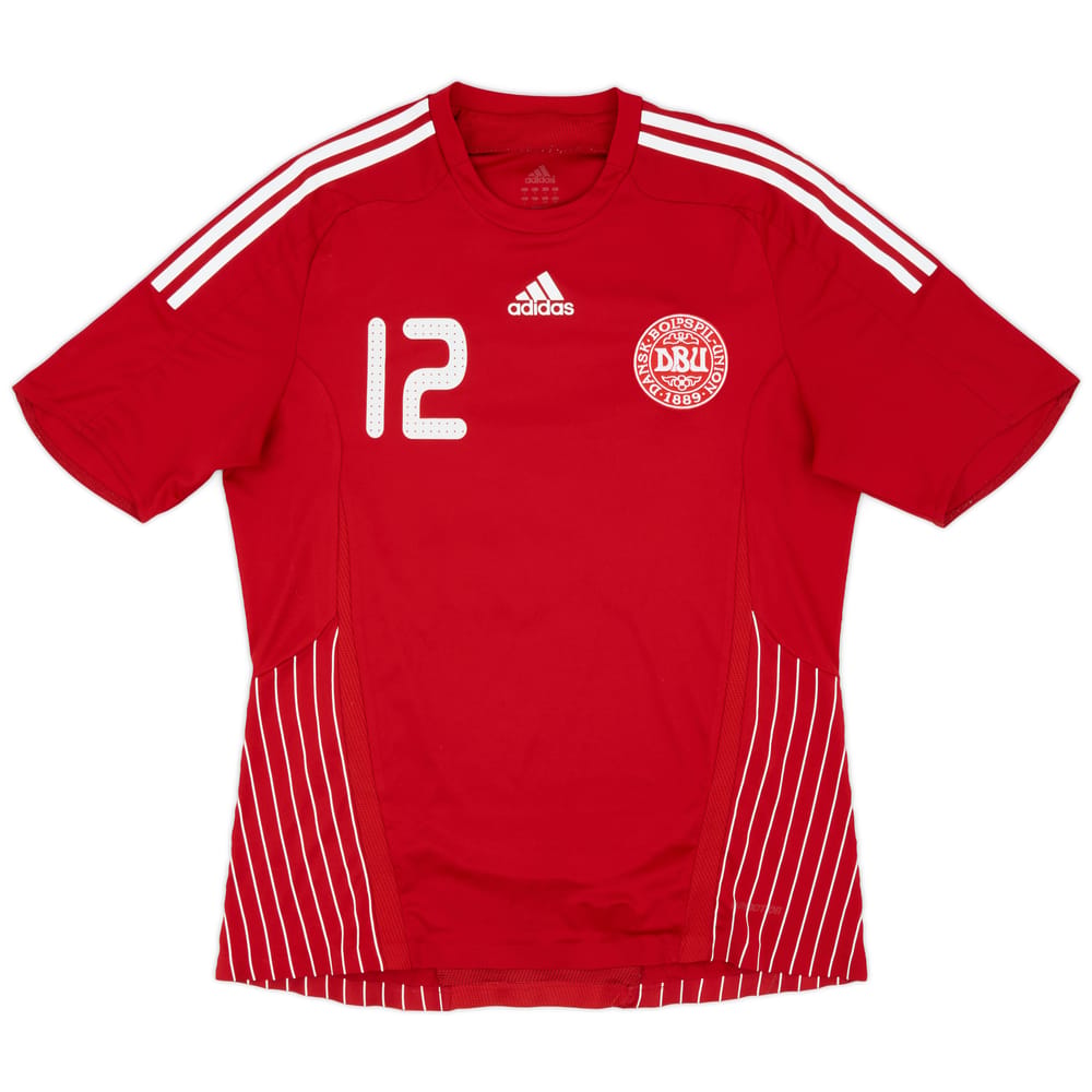 2007-10 Denmark Player Issue Home Shirt #12 - 6/10 - (L)