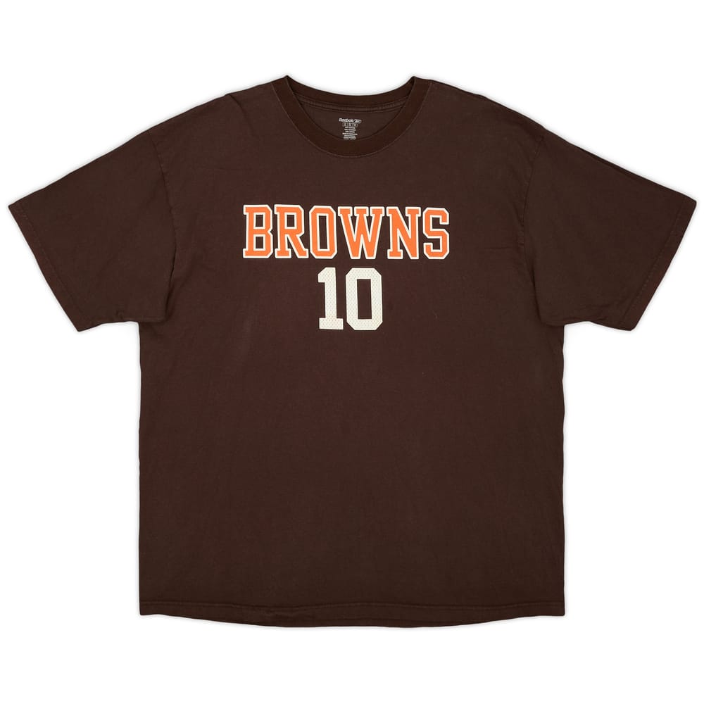2007 Cleveland Browns Quinn #10 Reebok Tee - 6/10 - (XL)