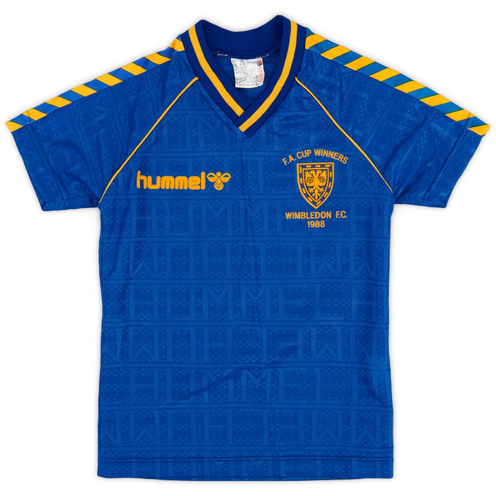 1988-89 Wimbledon Home Shirt - 9/10 - (S.Boys)