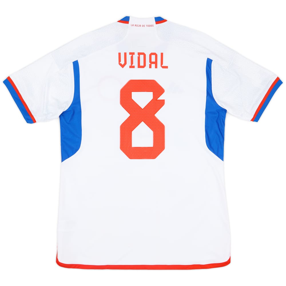 2022-23 Chile Away Shirt Vidal #8