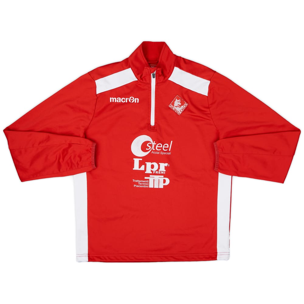 2011-12 Piacenza Player Issue Macron 1/4 Zip Drill Top #2 - 5/10 - (M)