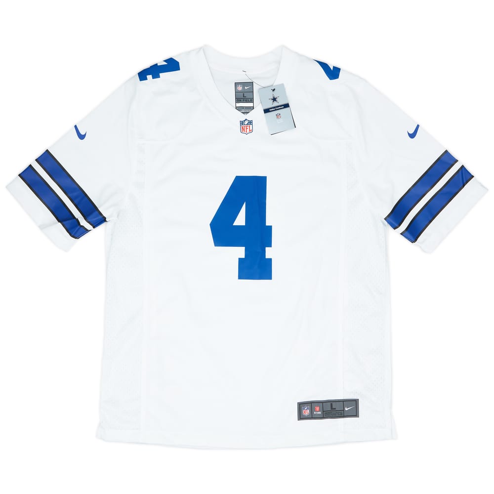 2016-24 Dallas Cowboys Prescott #4 Nike Game Home Jersey (L)