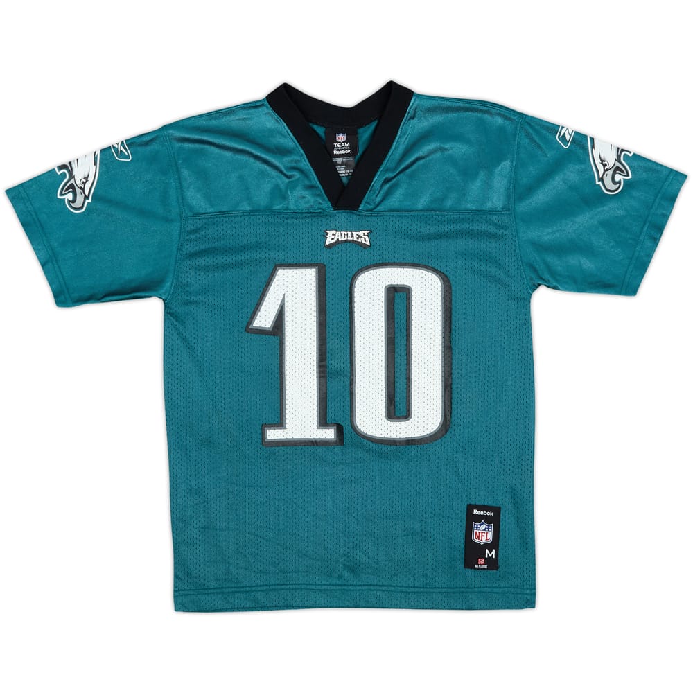 2008-11 Philadelphia Eagles Jackson #10 Reebok Replica Home Jersey - 6/10 - (M.Boys)