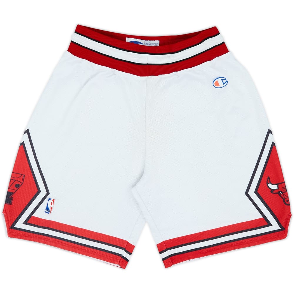 1990-04 Chicago Bulls Champion Home Shorts - 8/10 - (M)