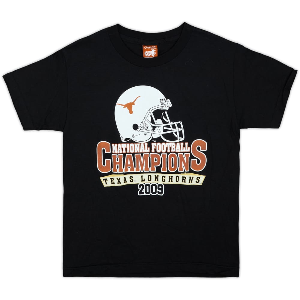 2009 Texas Longhorns National Football Champions Tee - 9/10 - (S.Boys)