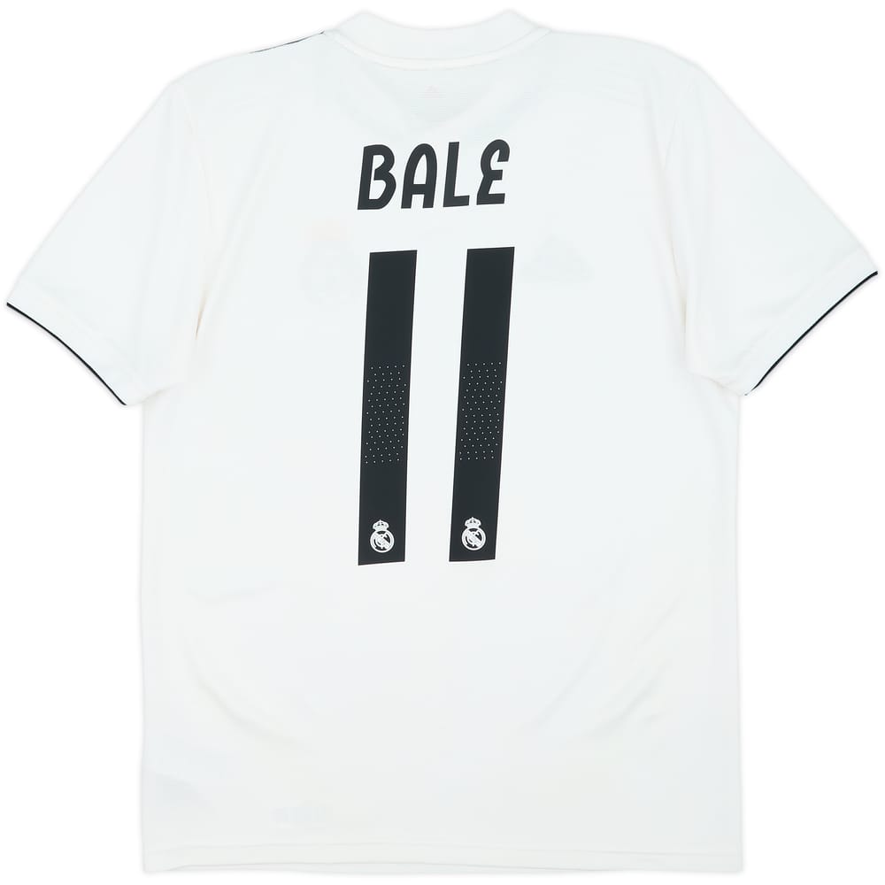 2018-19 Real Madrid Home Shirt Bale #11 - 7/10 - (S)