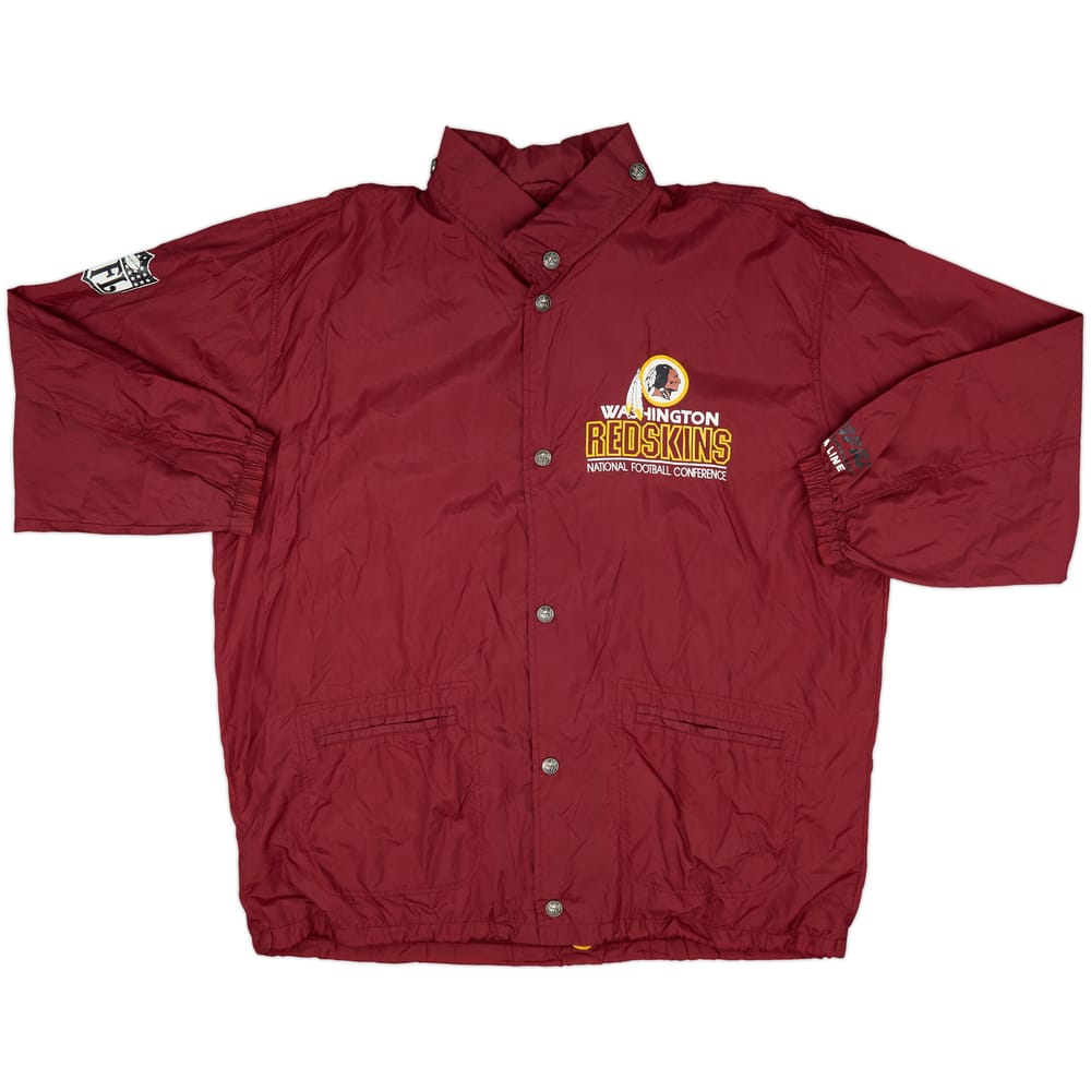 1990s Washington Redskins Campri Teamline Rain Jacket - 9/10 - (XL)