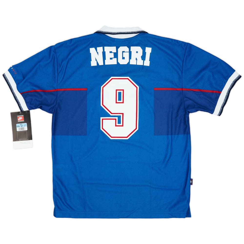 1997-99 Rangers Home Shirt Negri #9 (M)