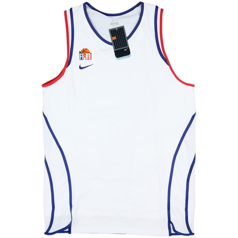 2002-04 France National Basketball Nike Away Jersey (L)