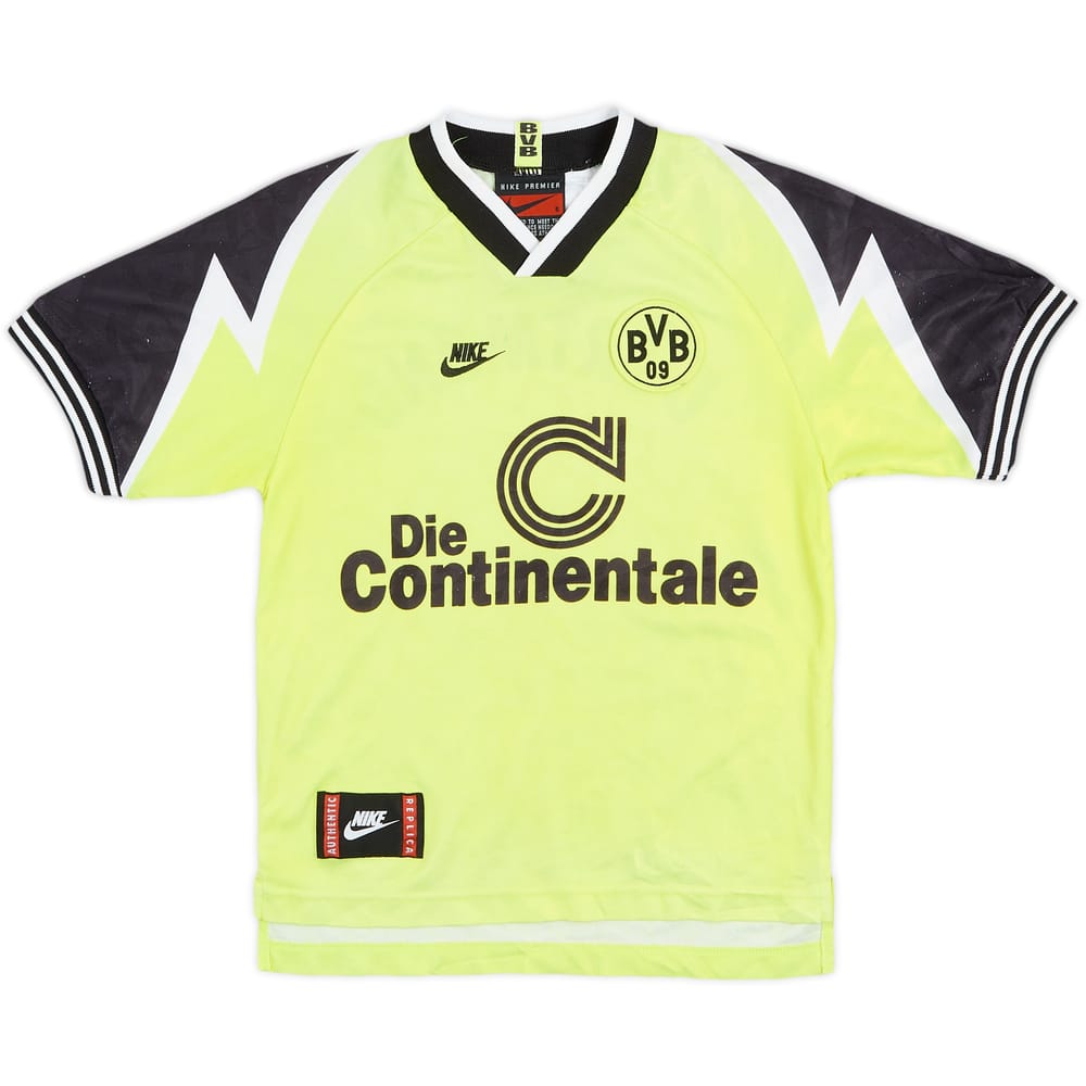 1995-96 Borussia Dortmund Home Shirt - 7/10 - (S.Boys)