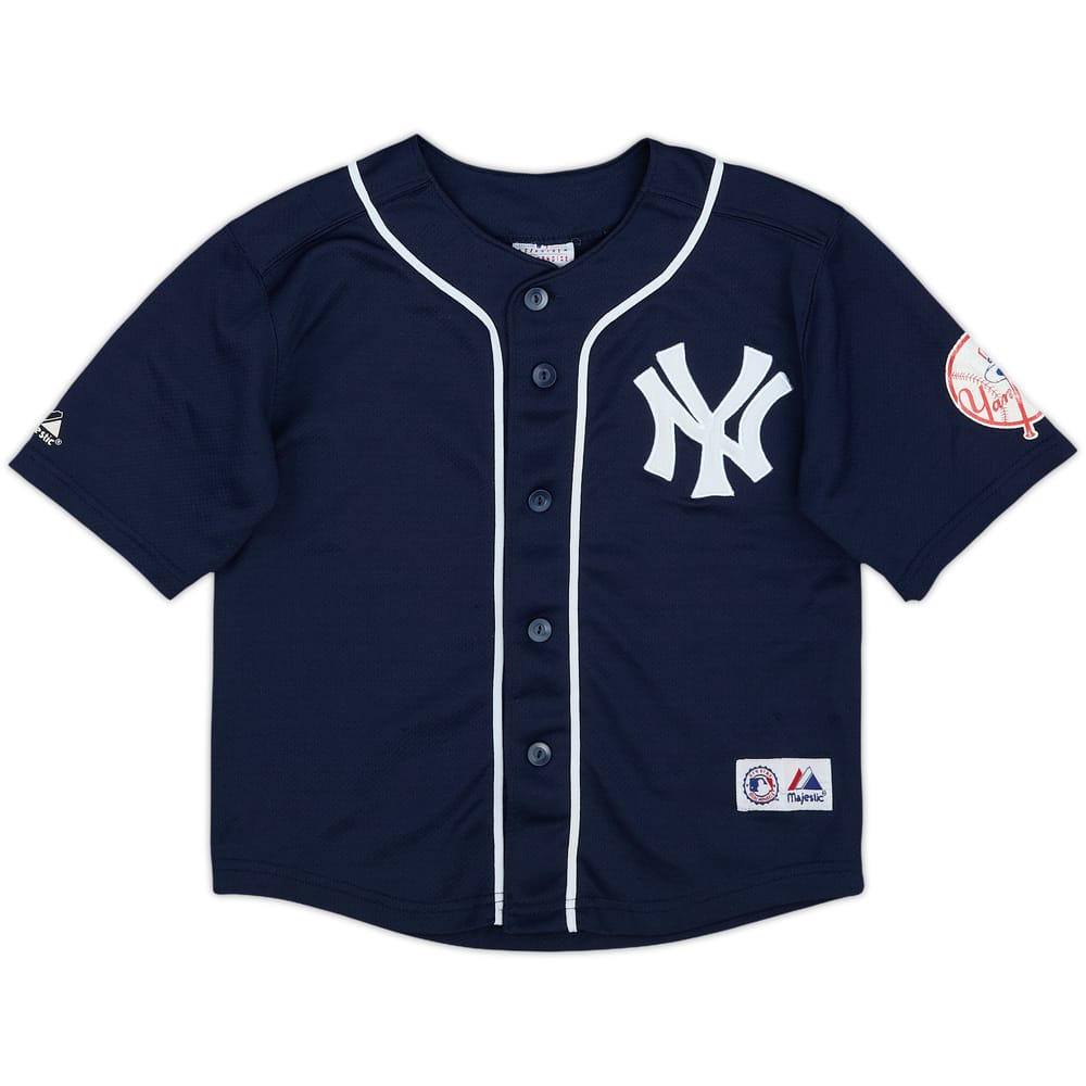 2004-08 New York Yankees Rodriguez #13 Majestic Replica Alternate Jersey - 5/10 - (S.Boys)