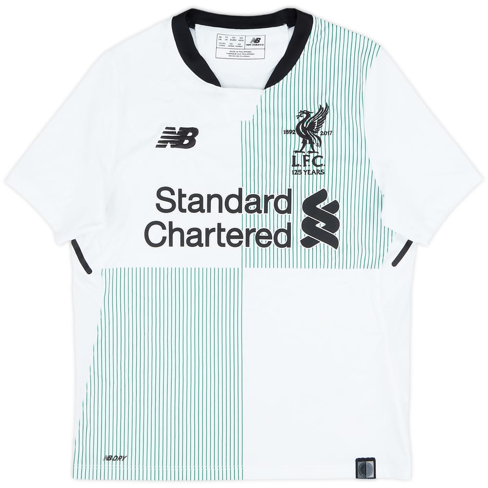 2017-18 Liverpool Away Shirt - 9/10 - (S.Boys)