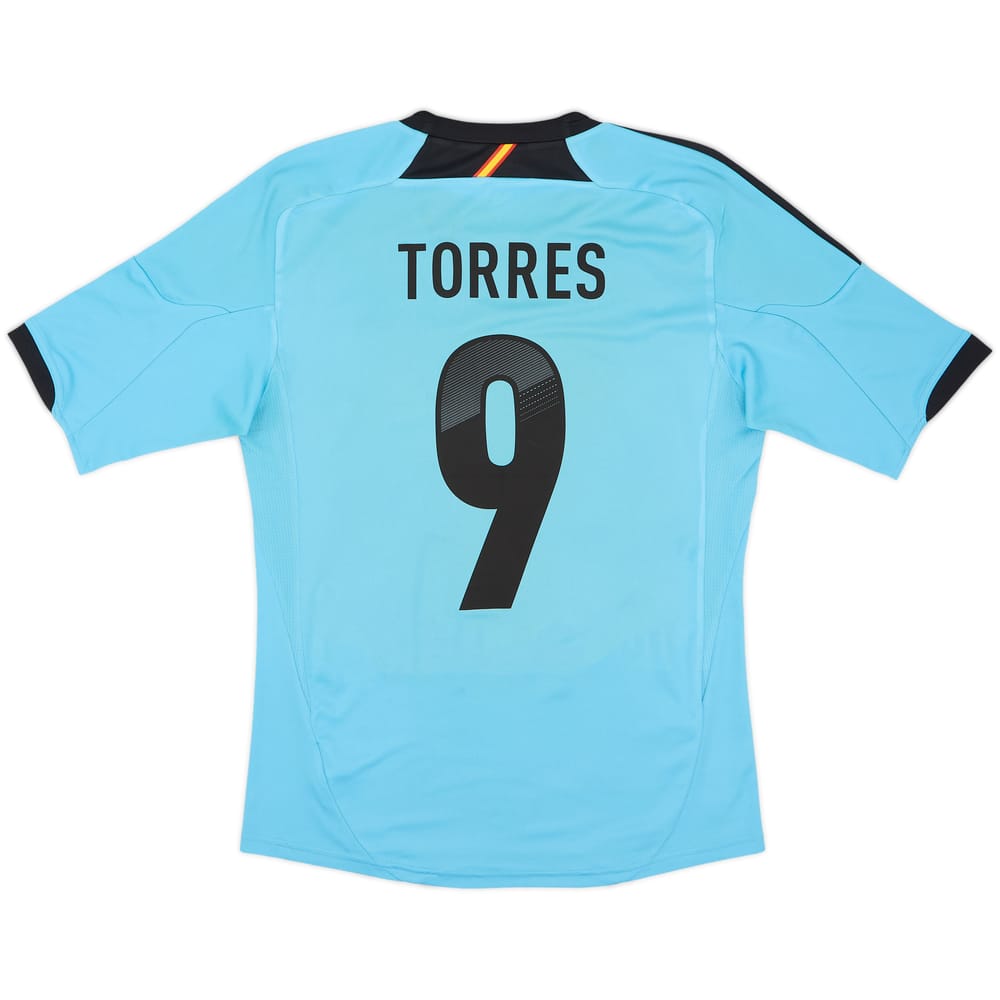 2012-14 Spain Away Shirt Torres #9 - 6/10 - (S)