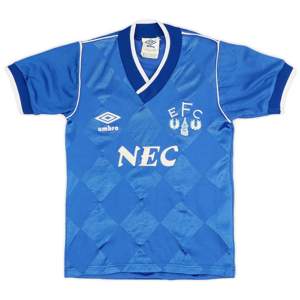 1986-89 Everton Home Shirt - 8/10 - (S.Boys)