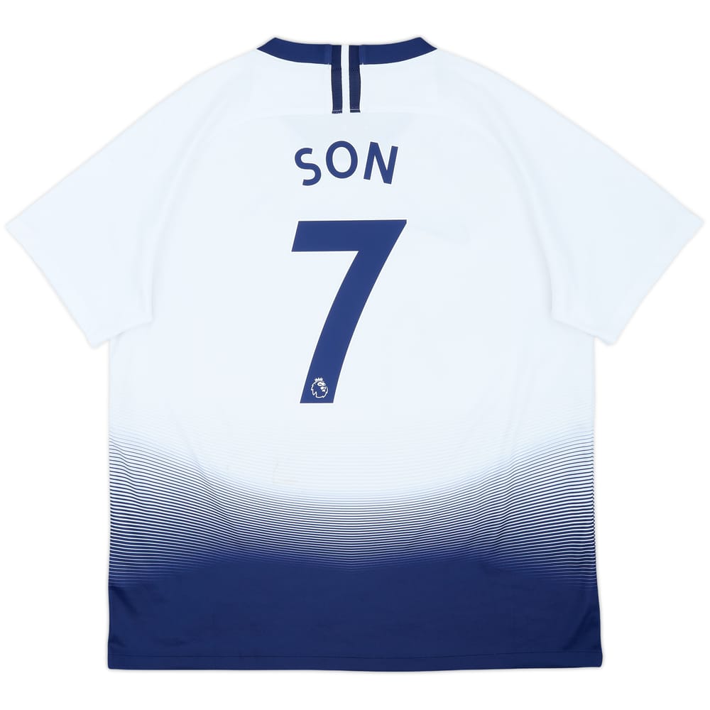 2018-19 Tottenham Home Shirt Son #7 - 5/10 - (XL)