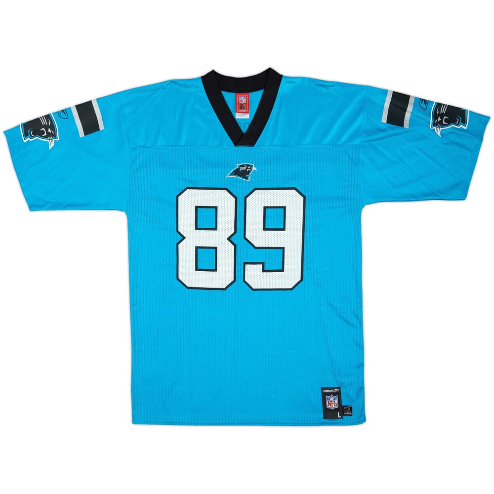 2005-06 Carolina Panthers Smith #89 Reebok Replica Alternate Jersey - 8/10 - (L)