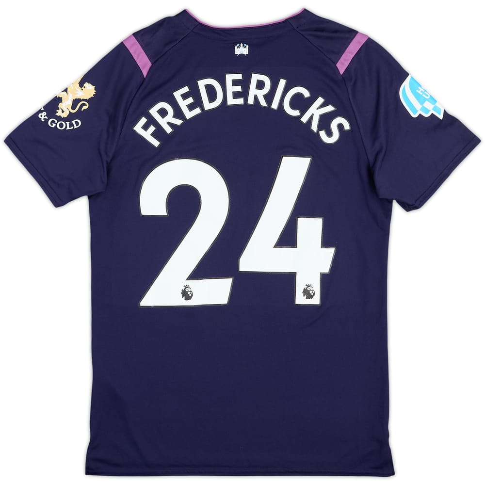 2019-20 West Ham Match Issue Third Shirt Fredericks #24