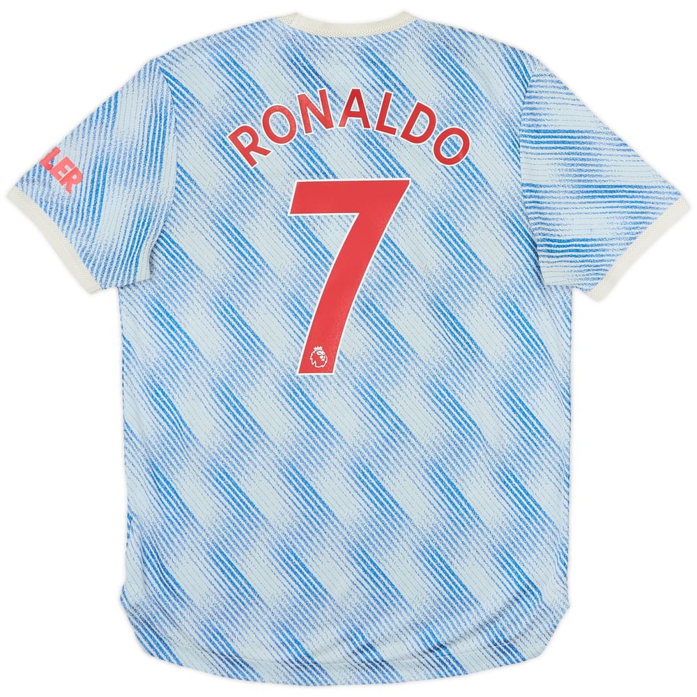 2021-22 Manchester United Authentic Away Shirt Ronaldo #7 - 6/10 - (L)