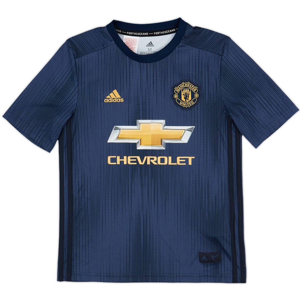 2018-19 Manchester United Third Shirt - 10/10 - (M.Boys)