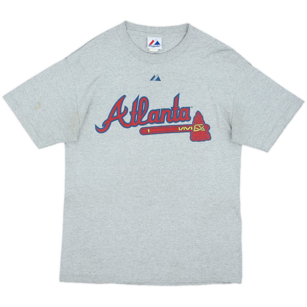 2010-14 Atlanta Braves Heyward #22 Majestic Tee - 6/10 - (L)