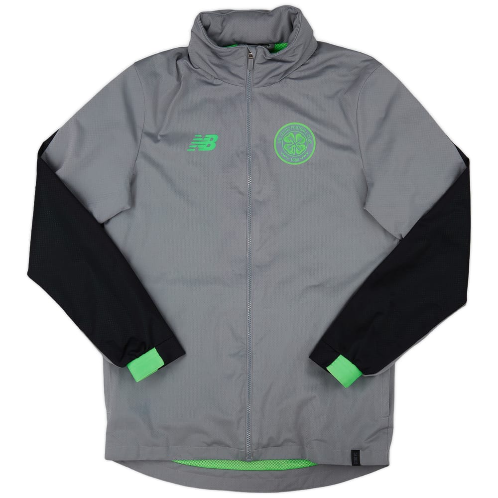 2017-18 Celtic New Balance Track Jacket - 9/10 - (M)