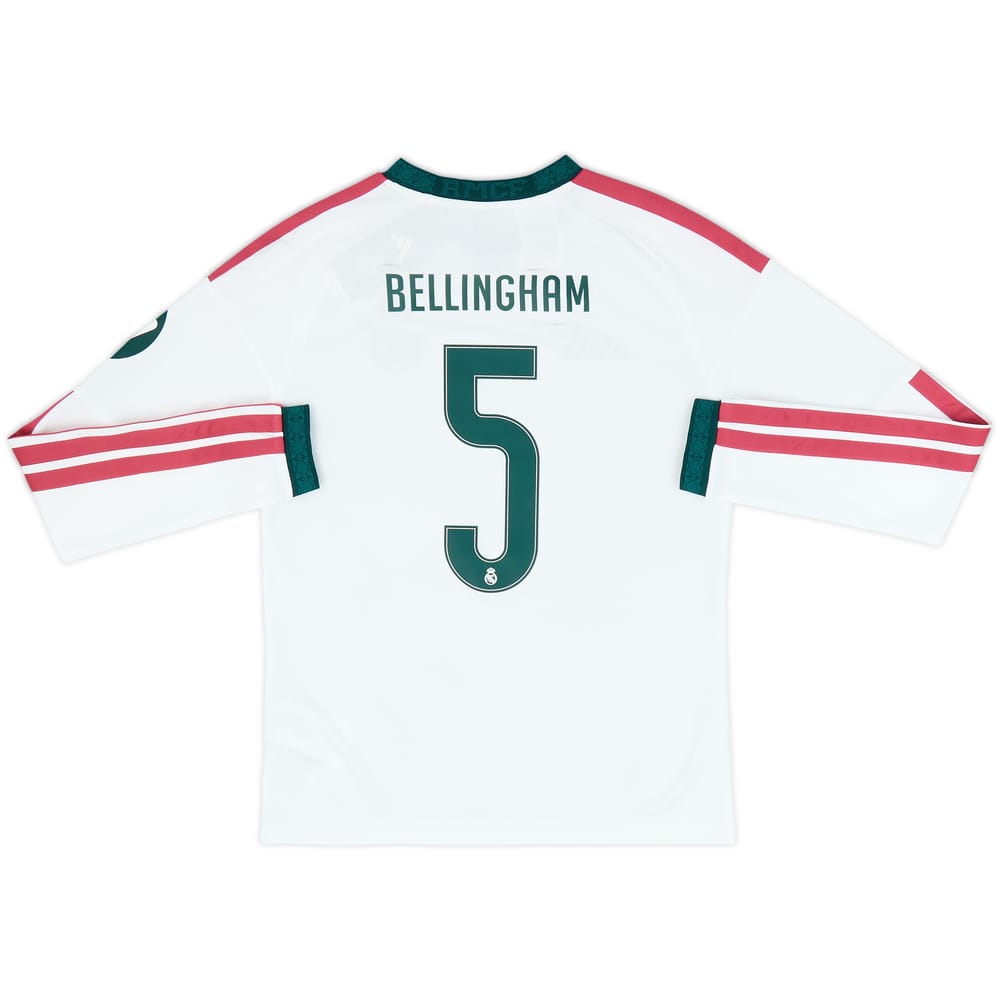 2026-27 Real Madrid Home L/S Shirt Bellingham #5 (KIDS)