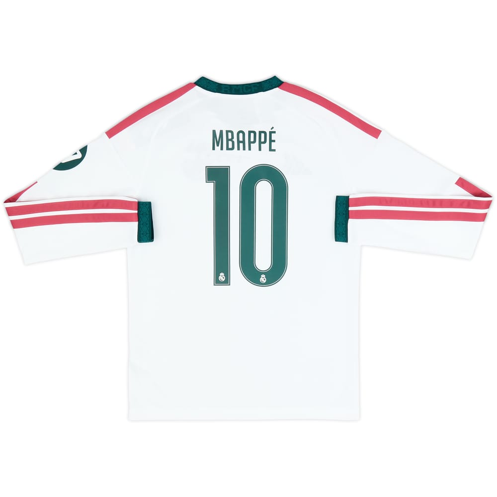 2026-27 Real Madrid Home L/S Shirt Mbappe #10 (KIDS)