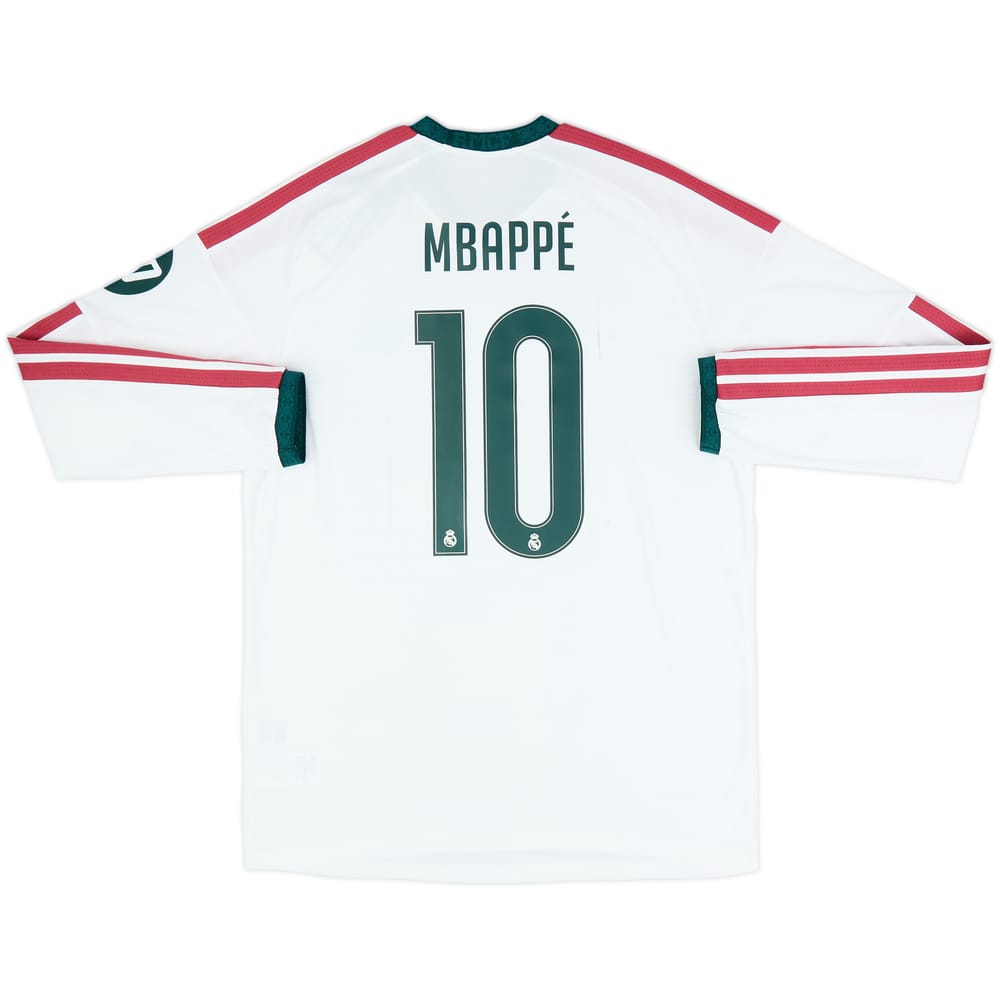 2026-27 Real Madrid Authentic Home L/S Shirt Mbappe #10