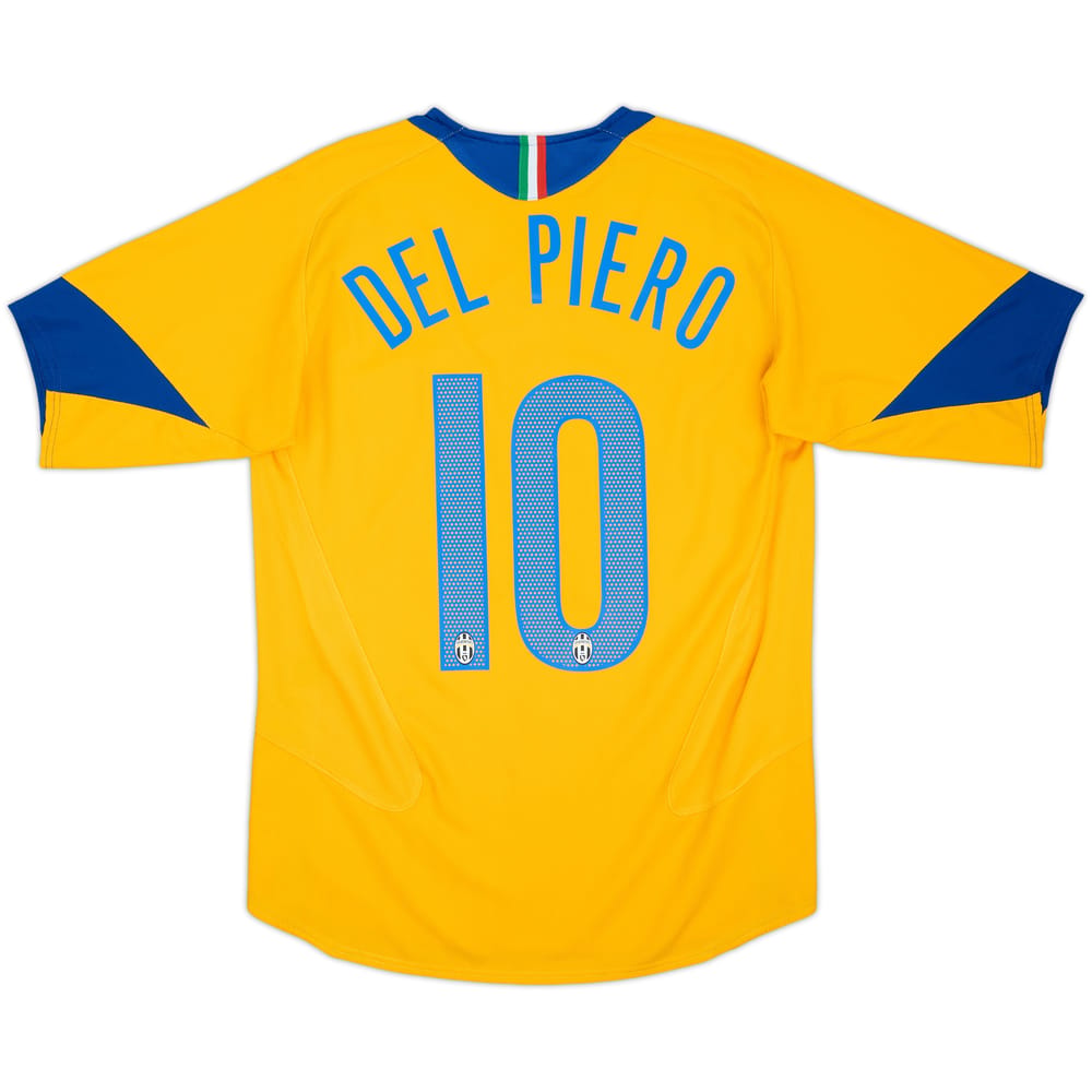 2005-06 Juventus Third Shirt Del Piero #10 - 6/10 - (S)