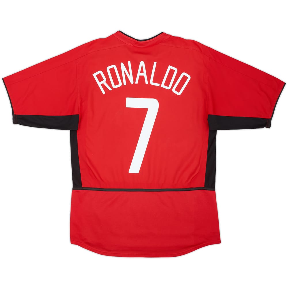 2002-04 Manchester United Home Shirt Ronaldo #7 - 5/10 - (S)