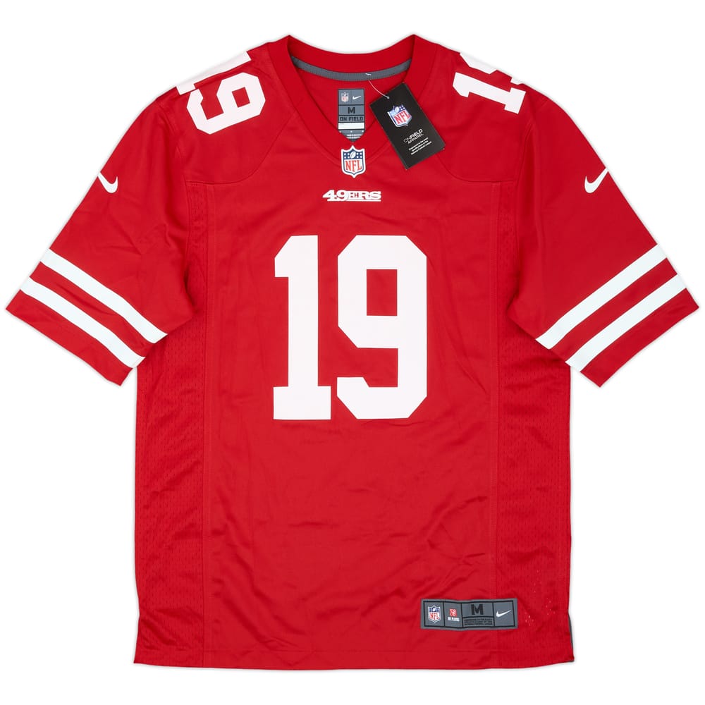 2019-21 San Francisco 49ers Samuel #19 Nike Game Home Jersey (M)