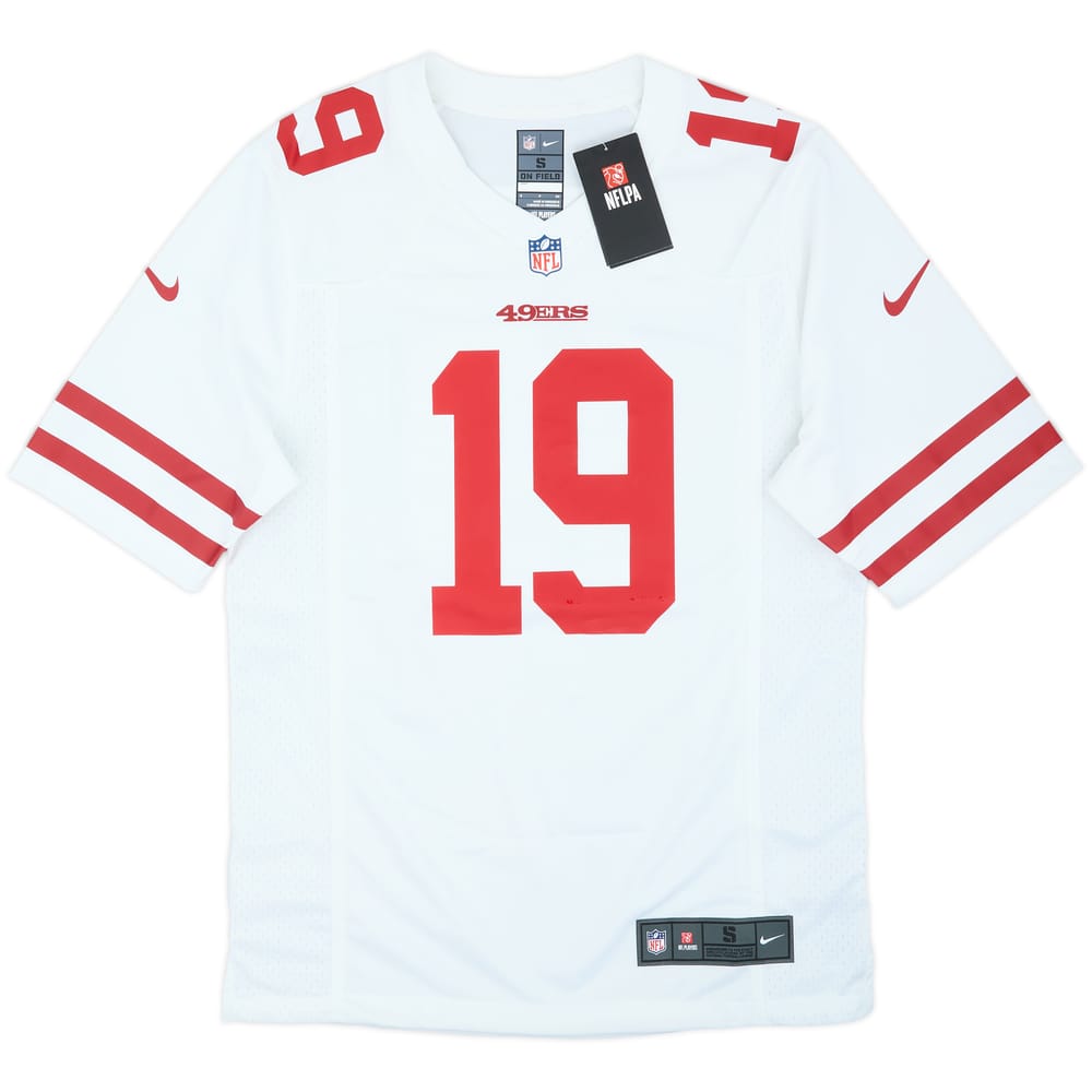 2019-21 San Francisco 49ers Samuel #19 Nike Game Away Jersey (S)