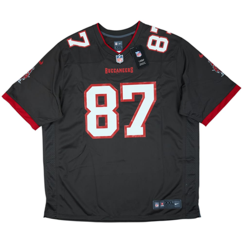 2020-21 Tampa Bay Buccaneers Gronkowski #87 Nike Game Alternate Jersey (XXL)
