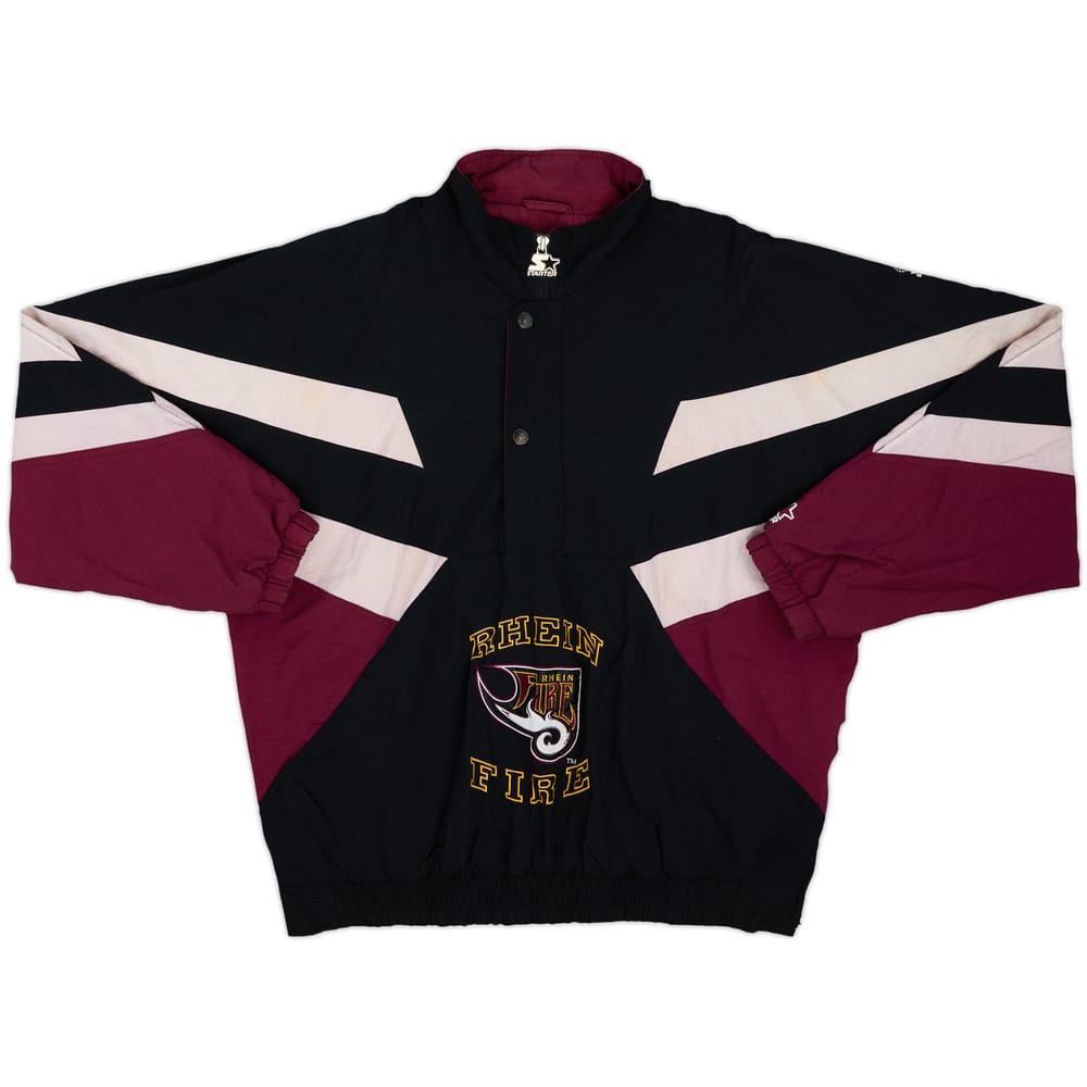 1995-99 Rhein Fire Starter 1/2 Zip Rain Jacket - 7/10 - (L)