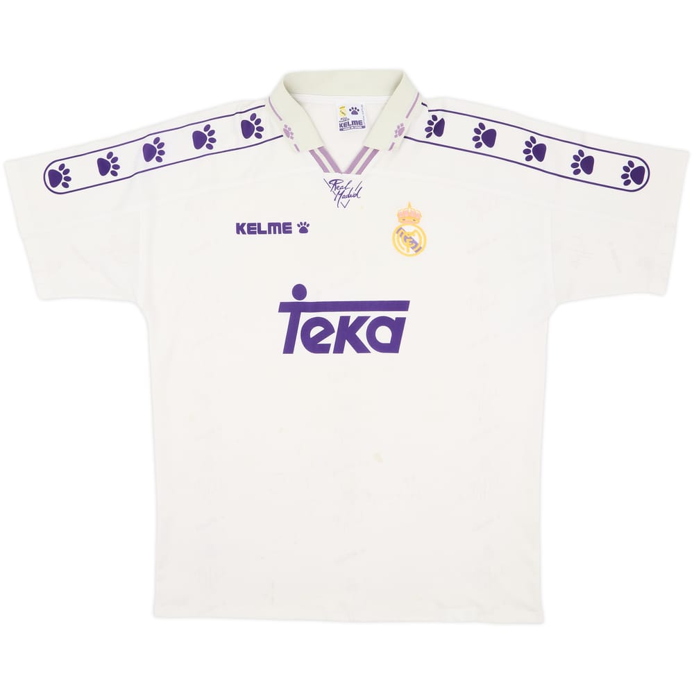 1994-96 Real Madrid Home Shirt - 5/10 - (XL)