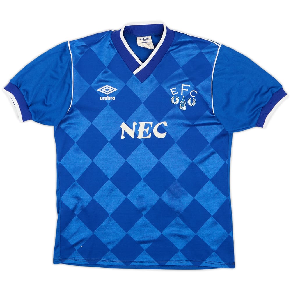 1986-89 Everton Home Shirt - 9/10 - (S)