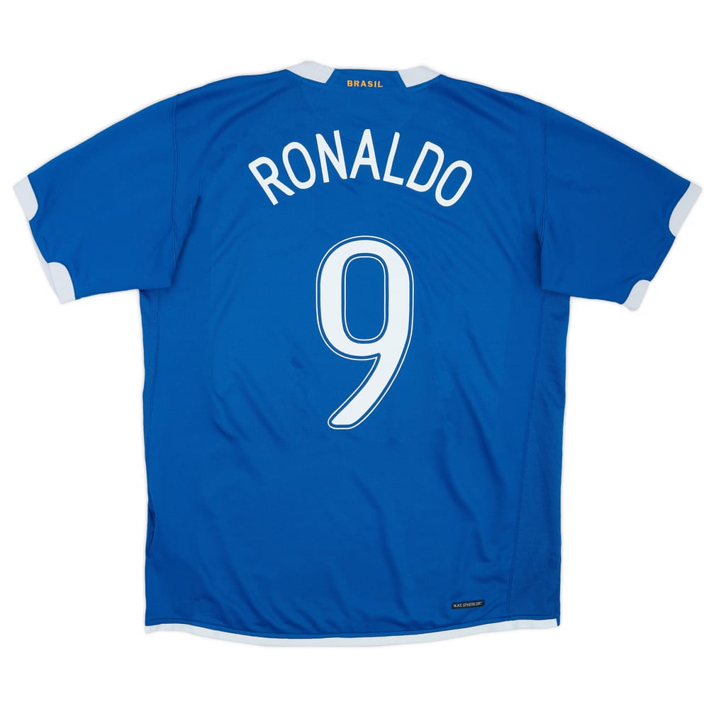 2006-07 Brazil Away Shirt Ronaldo #9 - 6/10 - (L)