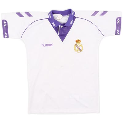 1993-94 Real Madrid Basic Home Shirt - 7/10 - (XL.Boys)