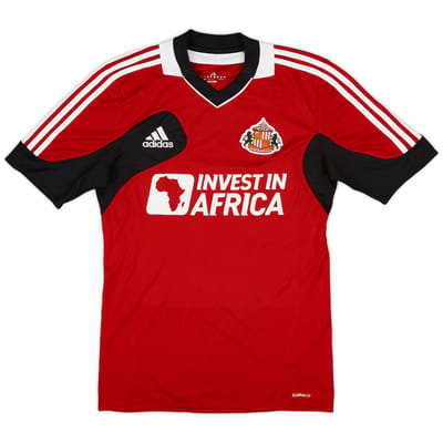 2012-13 Sunderland adidas Training Shirt - 9/10 - (S)